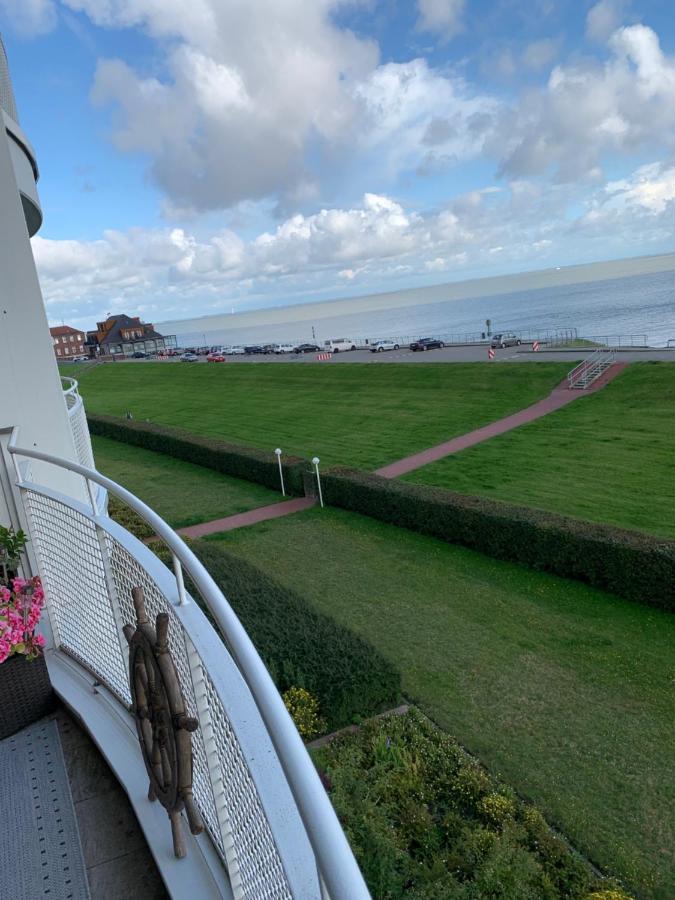 Studio Mit Meerblick Und Grosser Loggia - Direktzugang Zur Nordsee Wilhelmshaven Bagian luar foto