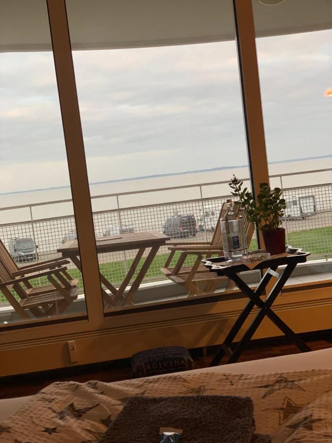 Studio Mit Meerblick Und Grosser Loggia - Direktzugang Zur Nordsee Wilhelmshaven Bagian luar foto
