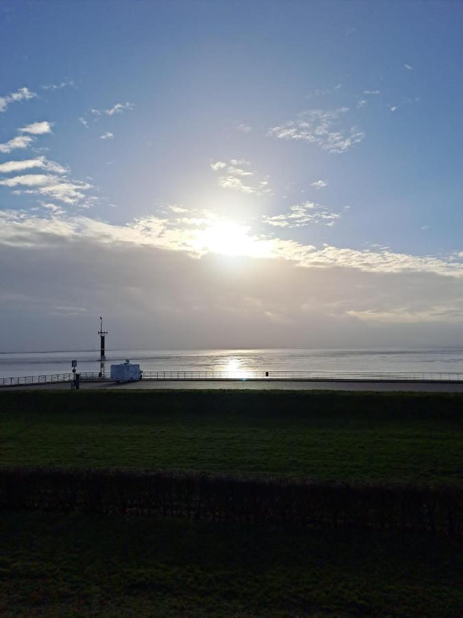 Studio Mit Meerblick Und Grosser Loggia - Direktzugang Zur Nordsee Wilhelmshaven Bagian luar foto